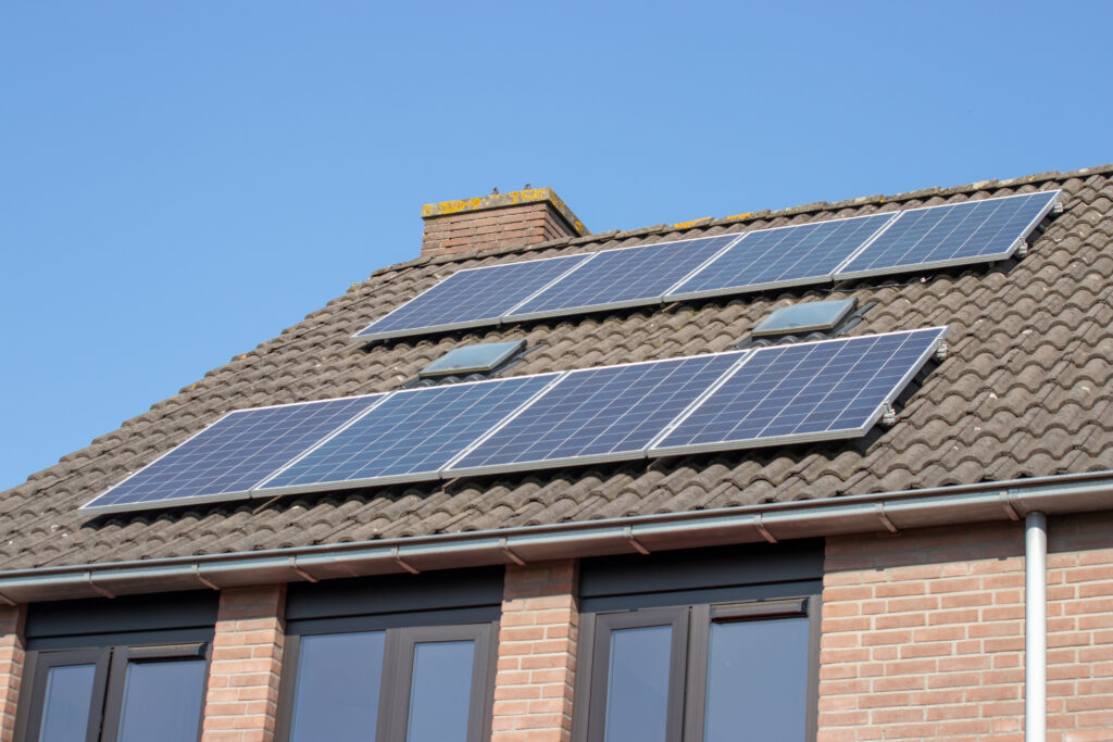 Zonnepanelen op dak